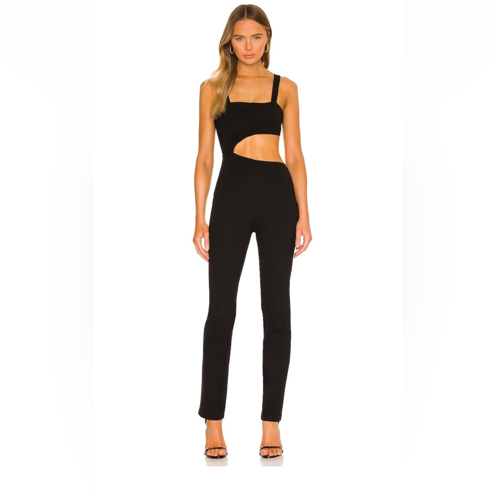 Superdown Black Modern Jumpsuit